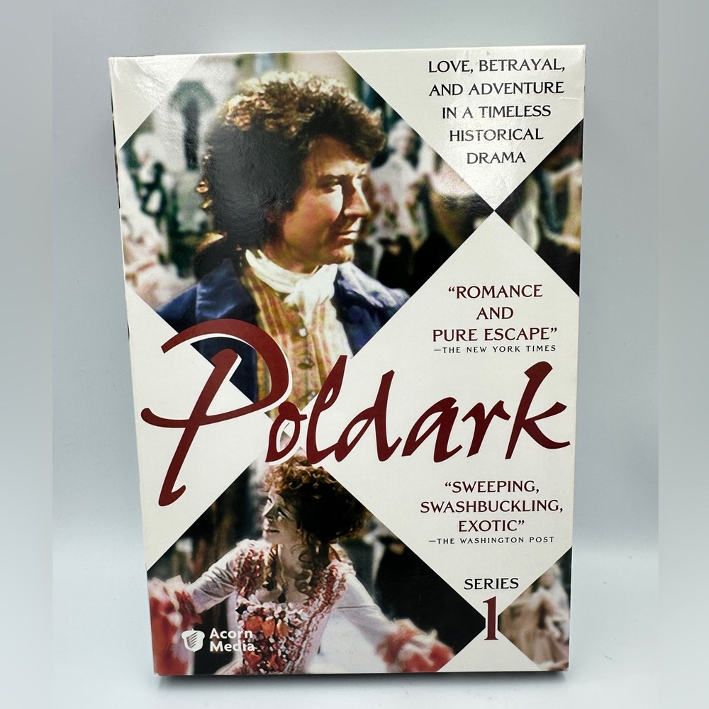Poldark Series 1 (4 DVD Disks)  Acorn Media - British Drama - VG/NM
